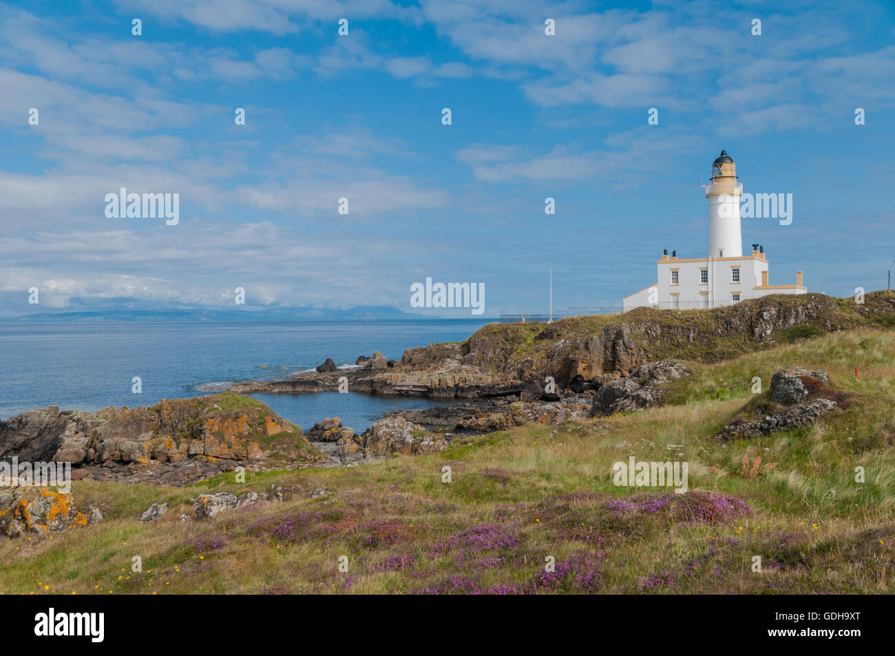 1873 Stevenson designed Turnberry Lighthouse Turnberry point Firth of