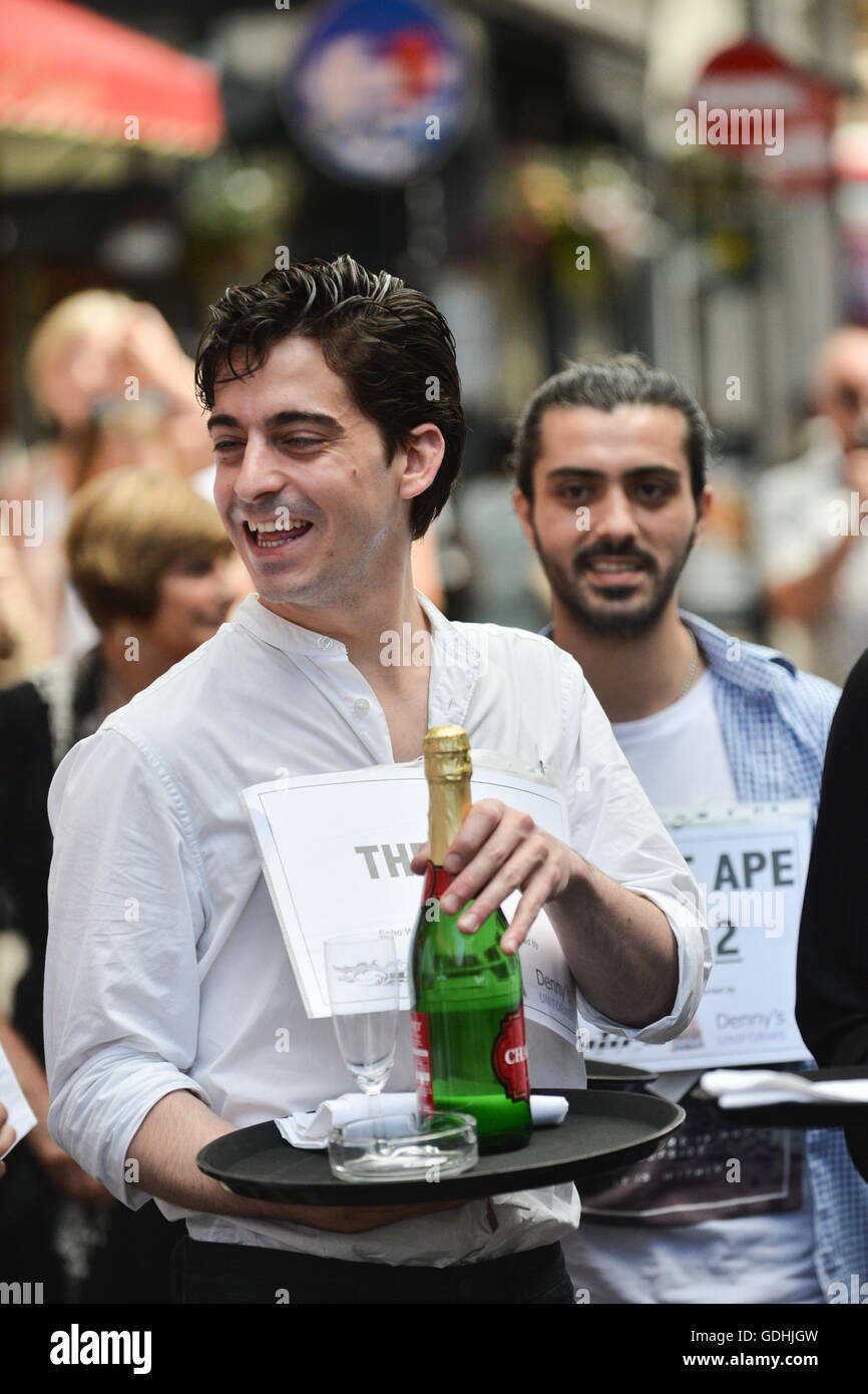Waiter race soho hires stock photography and images Alamy