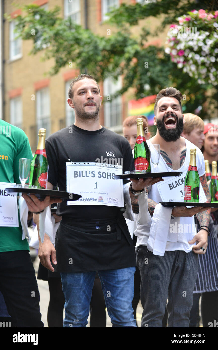 Waiter race soho hires stock photography and images Alamy