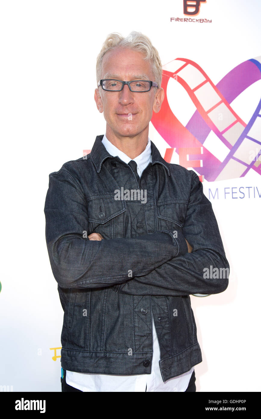 Los Angeles, California, USA. 16th July, 2016. Actor/comedian Andy Dick ...