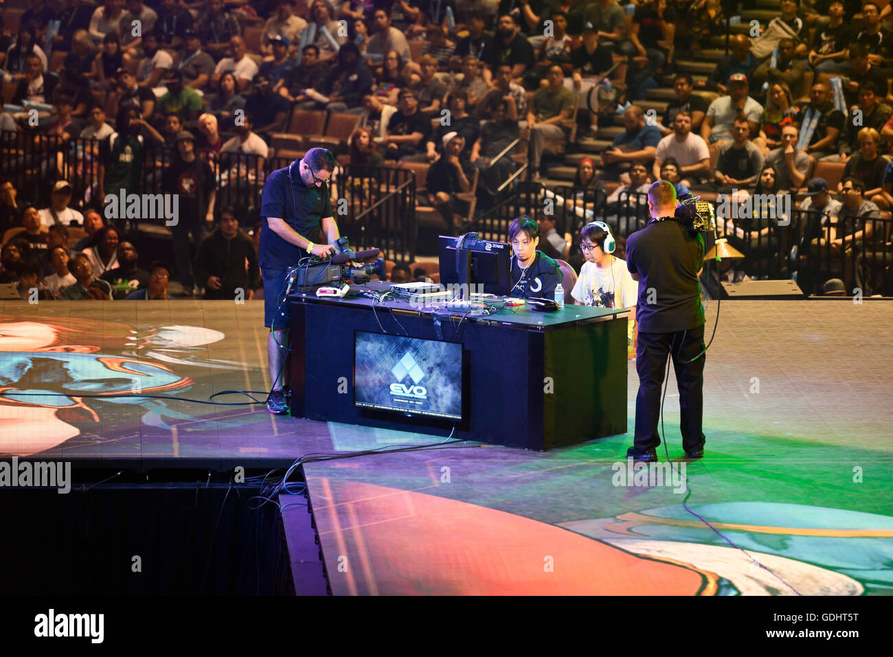 Las Vegas, Nevada, USA. 17th July, 2016. The Finals of Street Fighter V