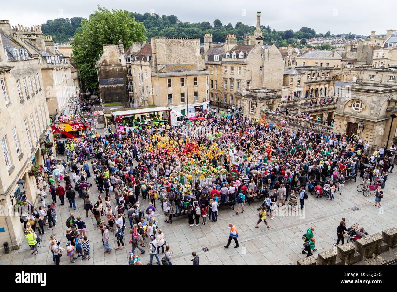 Bath Carnival 2016 Performers parade an assortment of outfits and characters through the ...