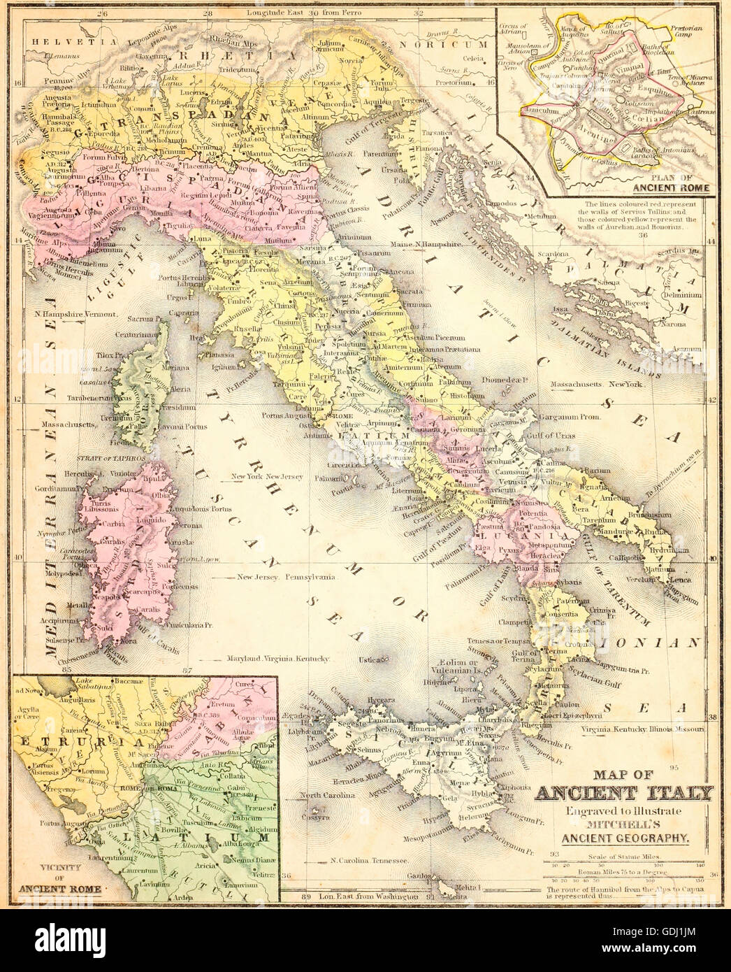 Medieval Italy Map