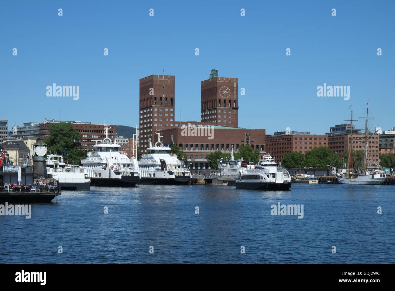 Oslo towers hi-res stock photography and images - Alamy