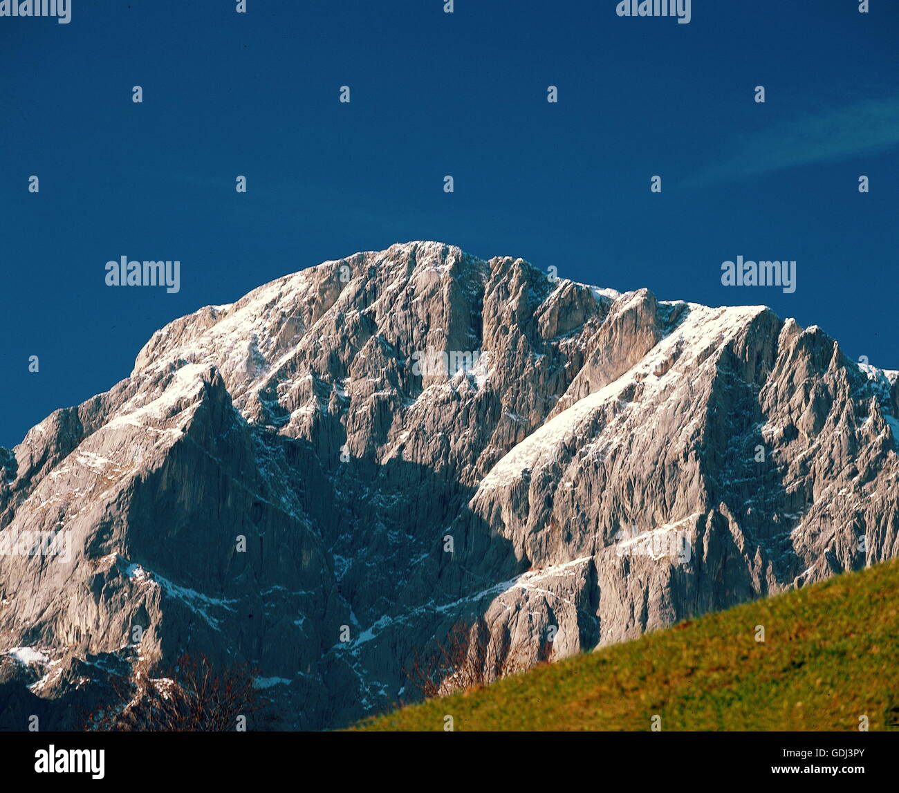geography / travel, mounts, mountains, Great Bratschenkopf, Salzburg, Austria, Hochkoenig (mountain), Stock Photo