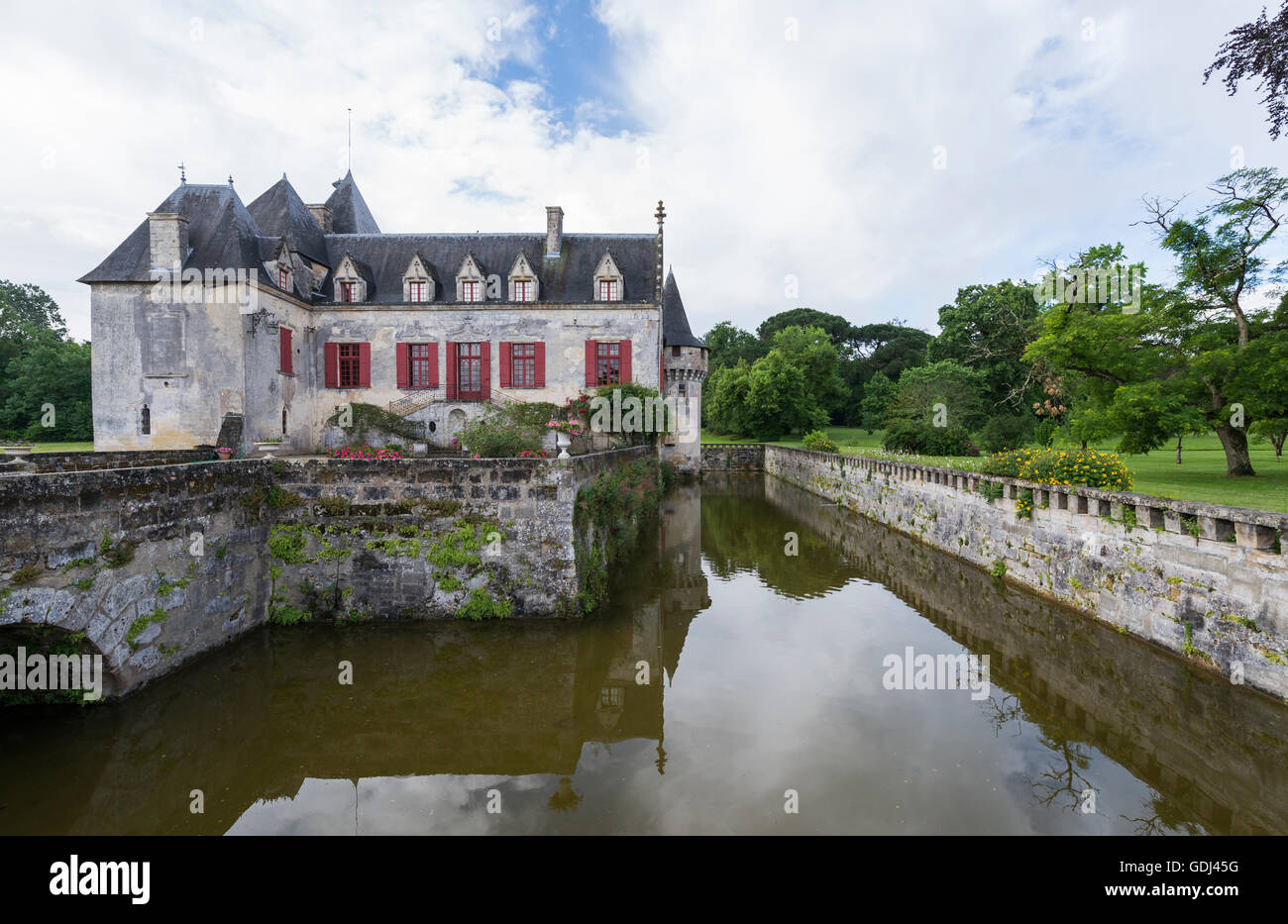 Château Olivier, Léognan, Gironde, France Stock Photo