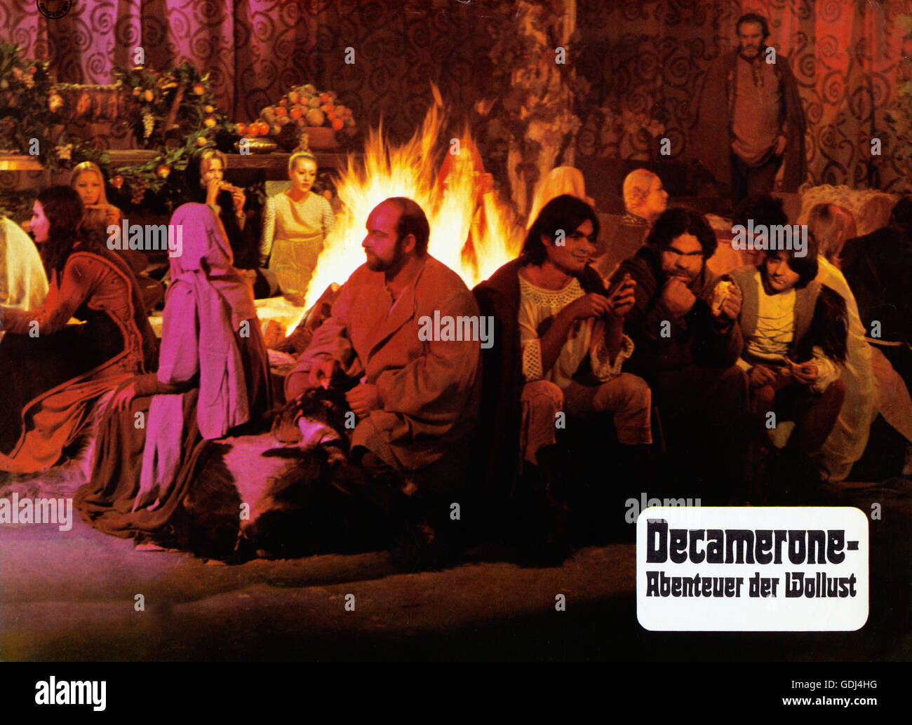 Storie scellerate, aka: Decamerone - Abenteuer der Wollust, Italien/Frankreich 1973, Regie: Sergio Citti, Darsteller: Ninetto Davoli, Franco Citti Stock Photo