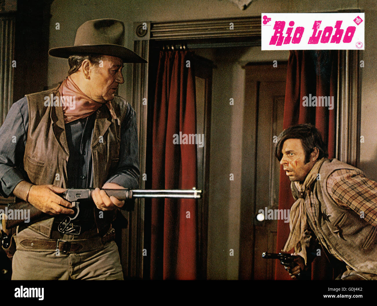 Rio Lobo, USA 1970, Regie: Howard Hawks, Darsteller: John Wayne, Stock Photo