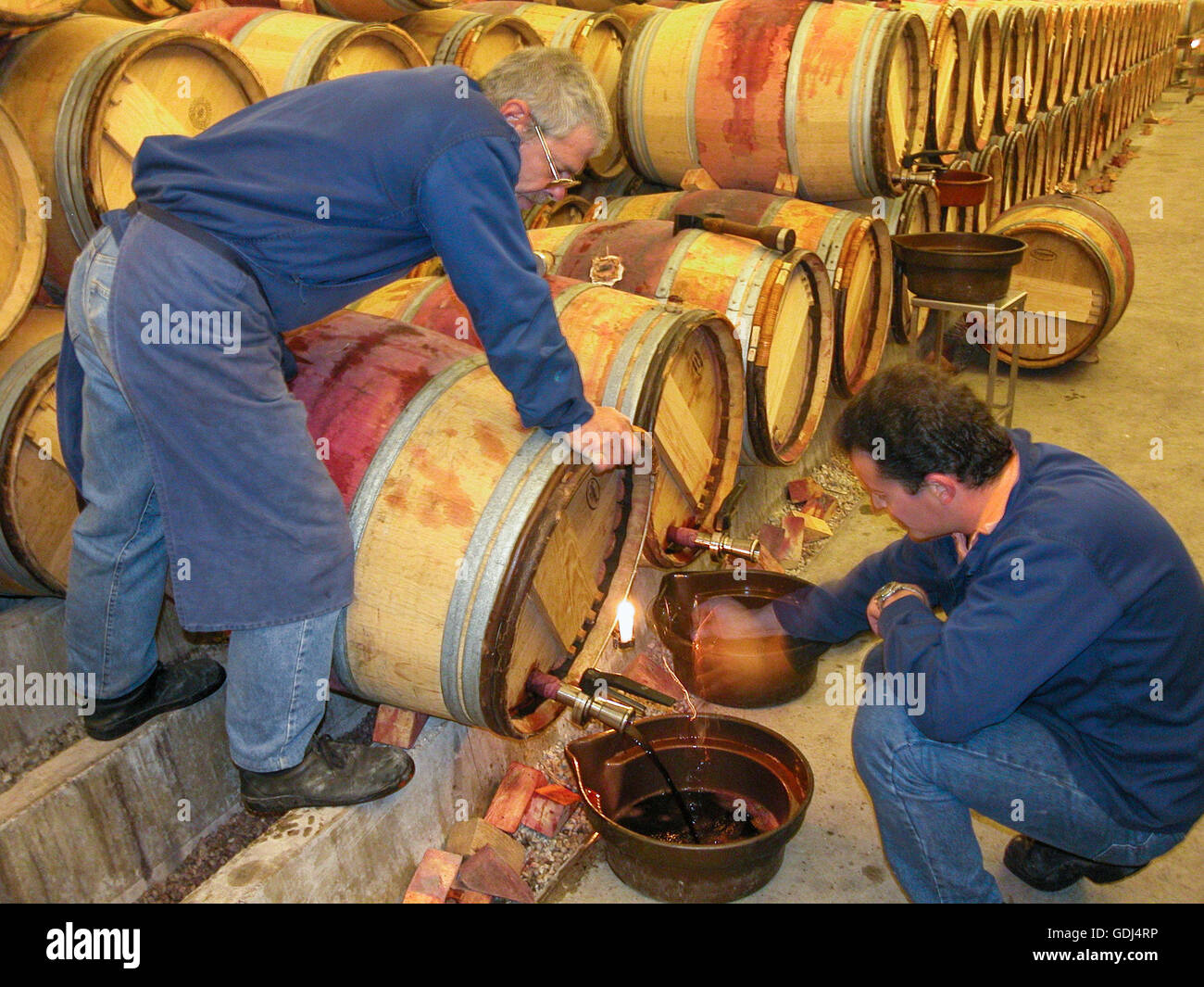Racking Wine High Resolution Stock Photography and Images Alamy