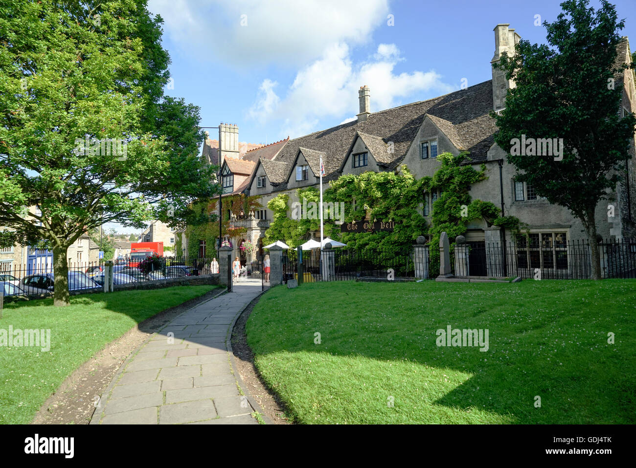 The Old Bell Hotel, Malmesbury, Wiltshire -2 Stock Photo