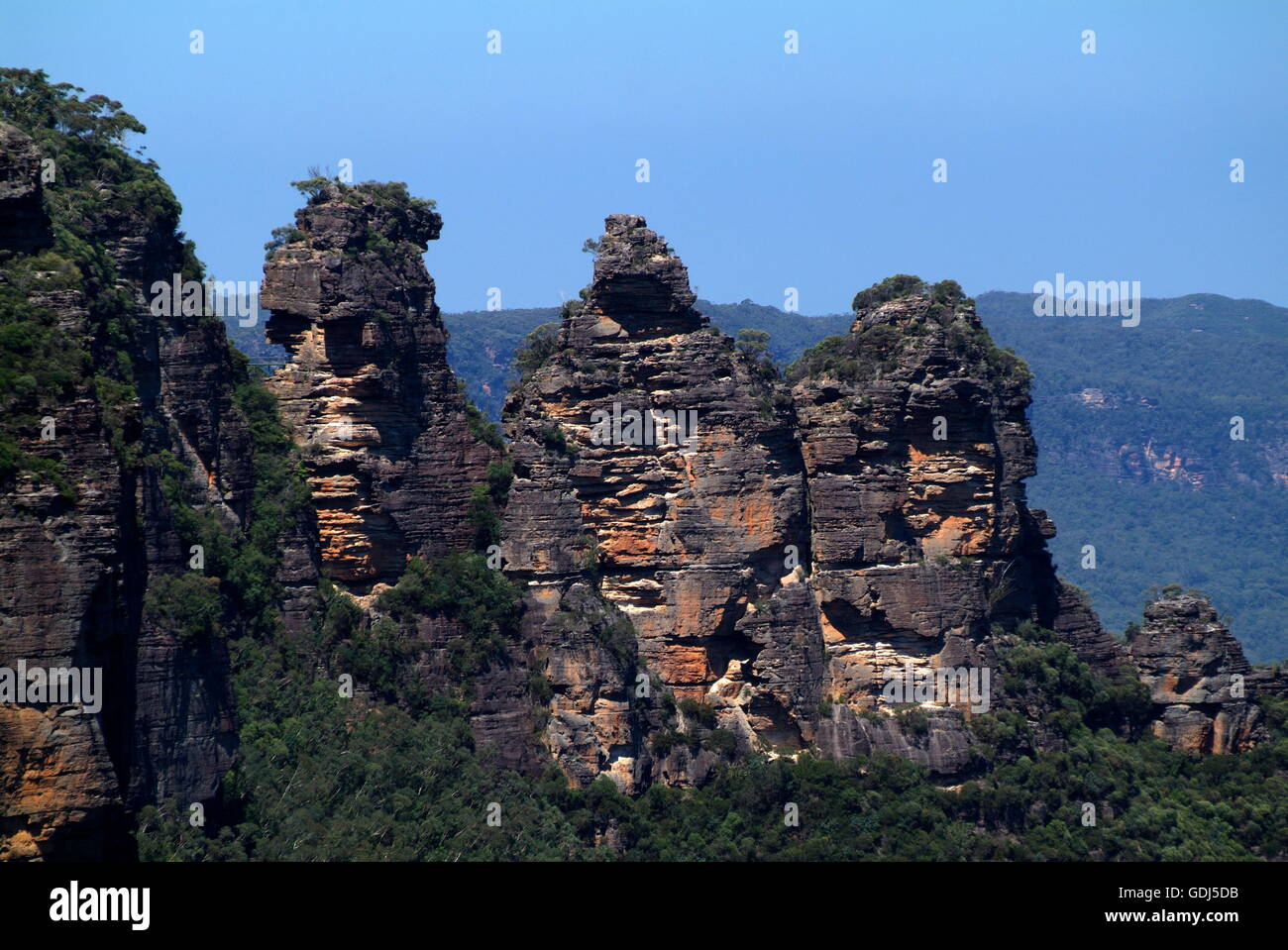 geography / travel, Australia, landscapes, Blue Mountains, rock ...