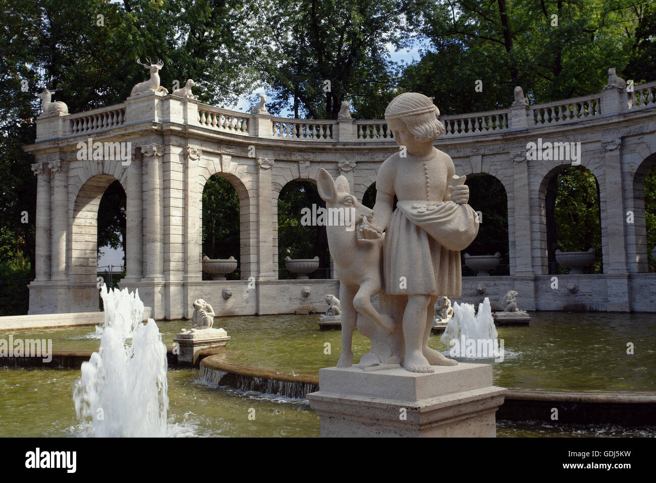 geography / travel, Germany, Berlin, fountains, The fairytale fountain
