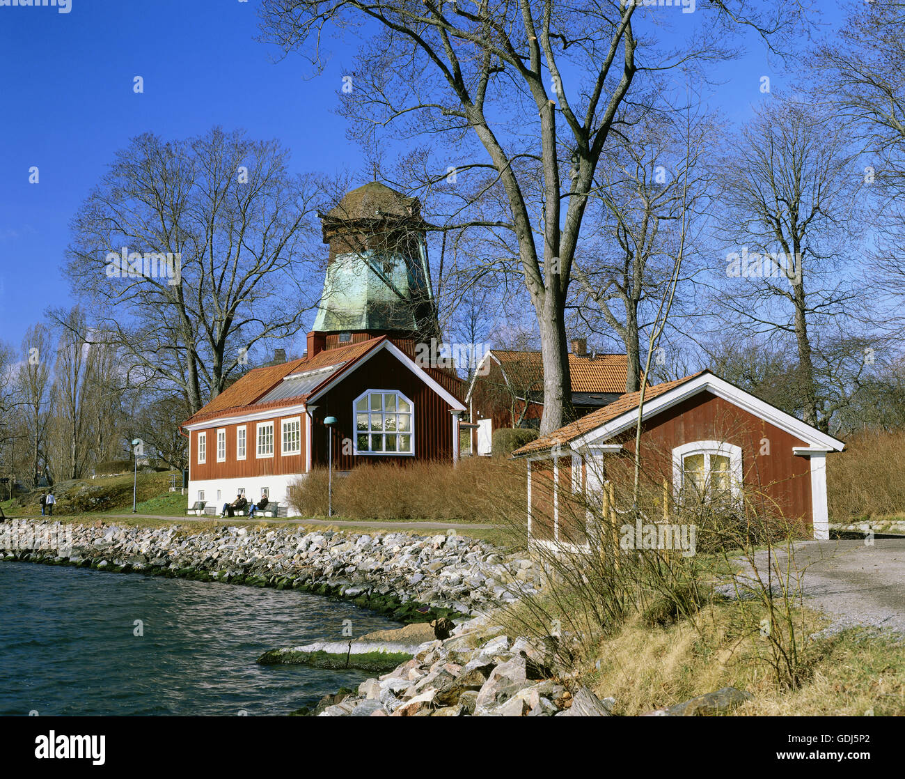 geography / travel, Sweden, Stockholm, Djurgarden, museums, Prins Eugens Waldemarsudde, Stock Photo