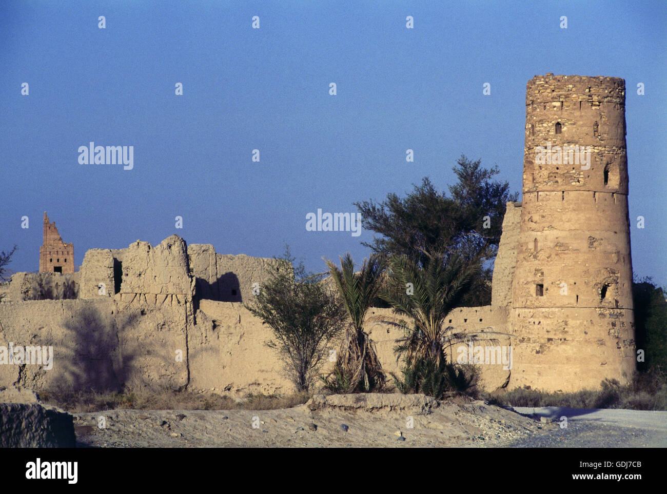 geography / travel, Oman, Manah, ruins, , Additional-Rights-Clearance-Info-Not-Available Stock Photo