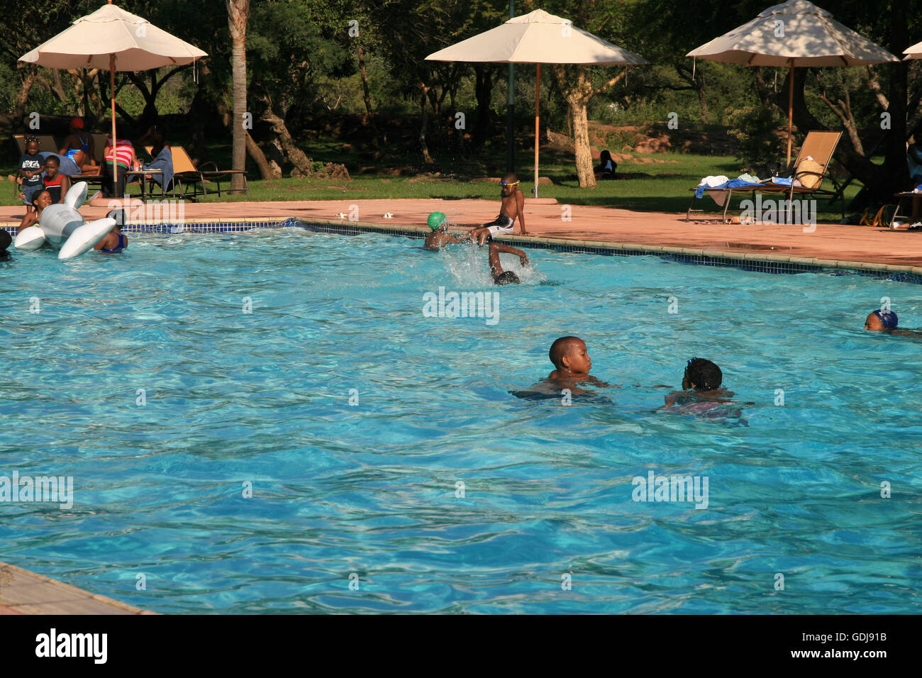 The Grand Palm Hotel Pool, Gaborone, Botswana Stock Photo Alamy