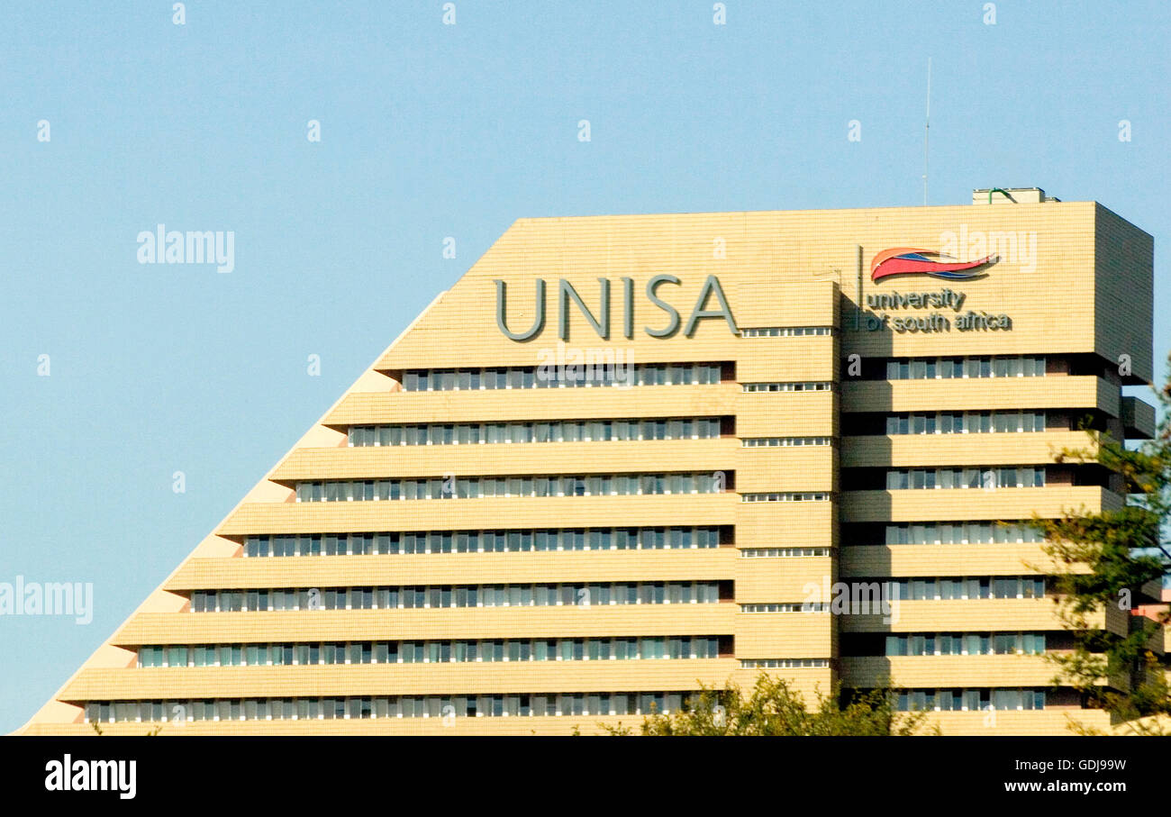Unisa Building University Of South Africa Pretoria Stock Photo Alamy