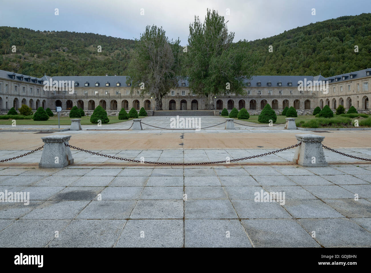 Valle de los Caidos, San Lorenzo de El Escorial, Madrid, Spain Stock Photo