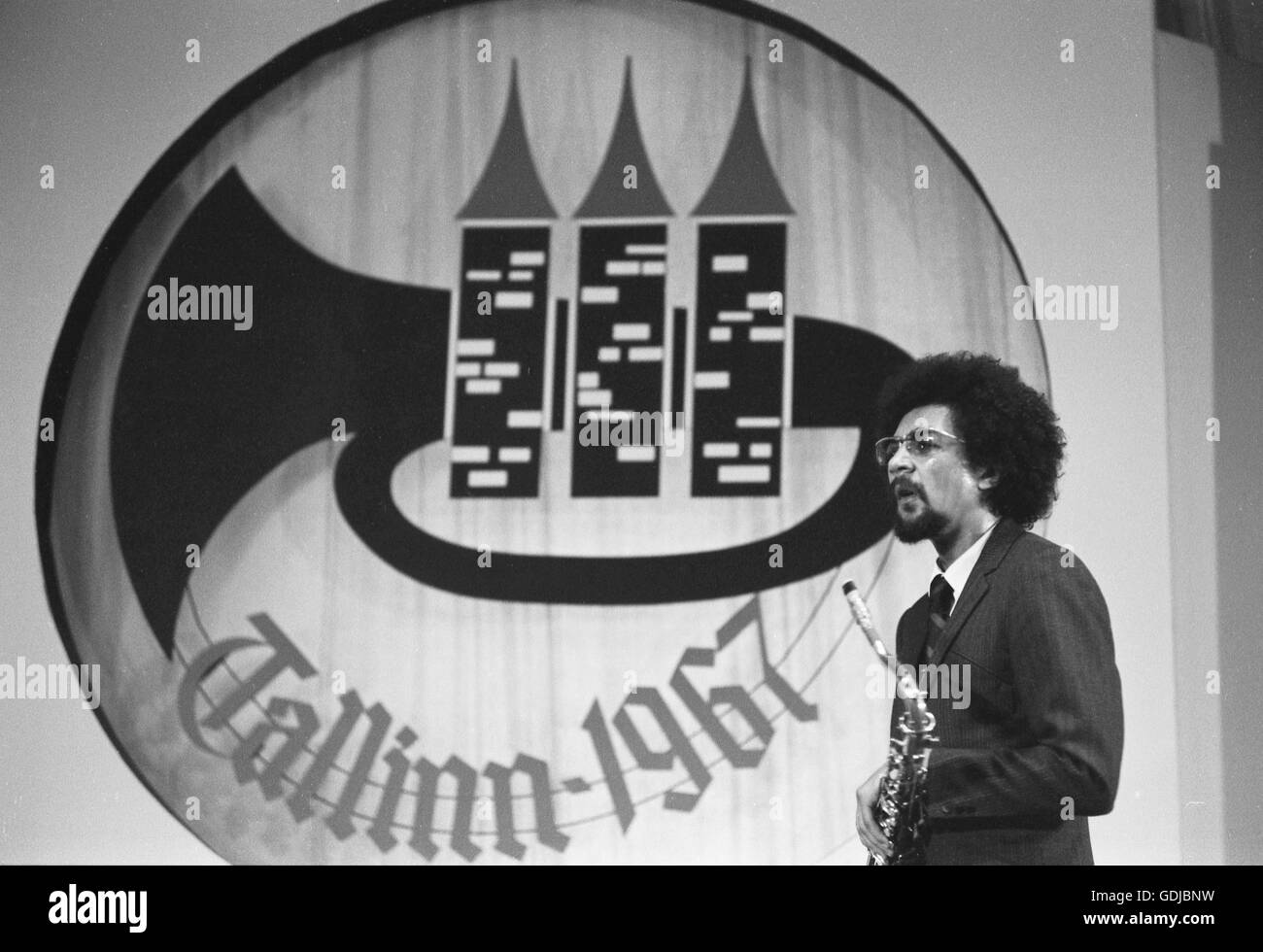 Charles Lloyd in Tallinn for the International Jazz Festival, 1967. The  event was marked by controversy, and was a political inc Stock Photo - Alamy