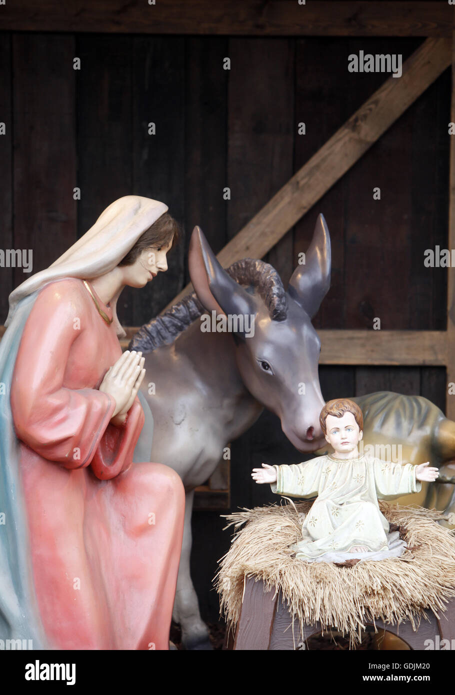 Vienna christmas nativity scene