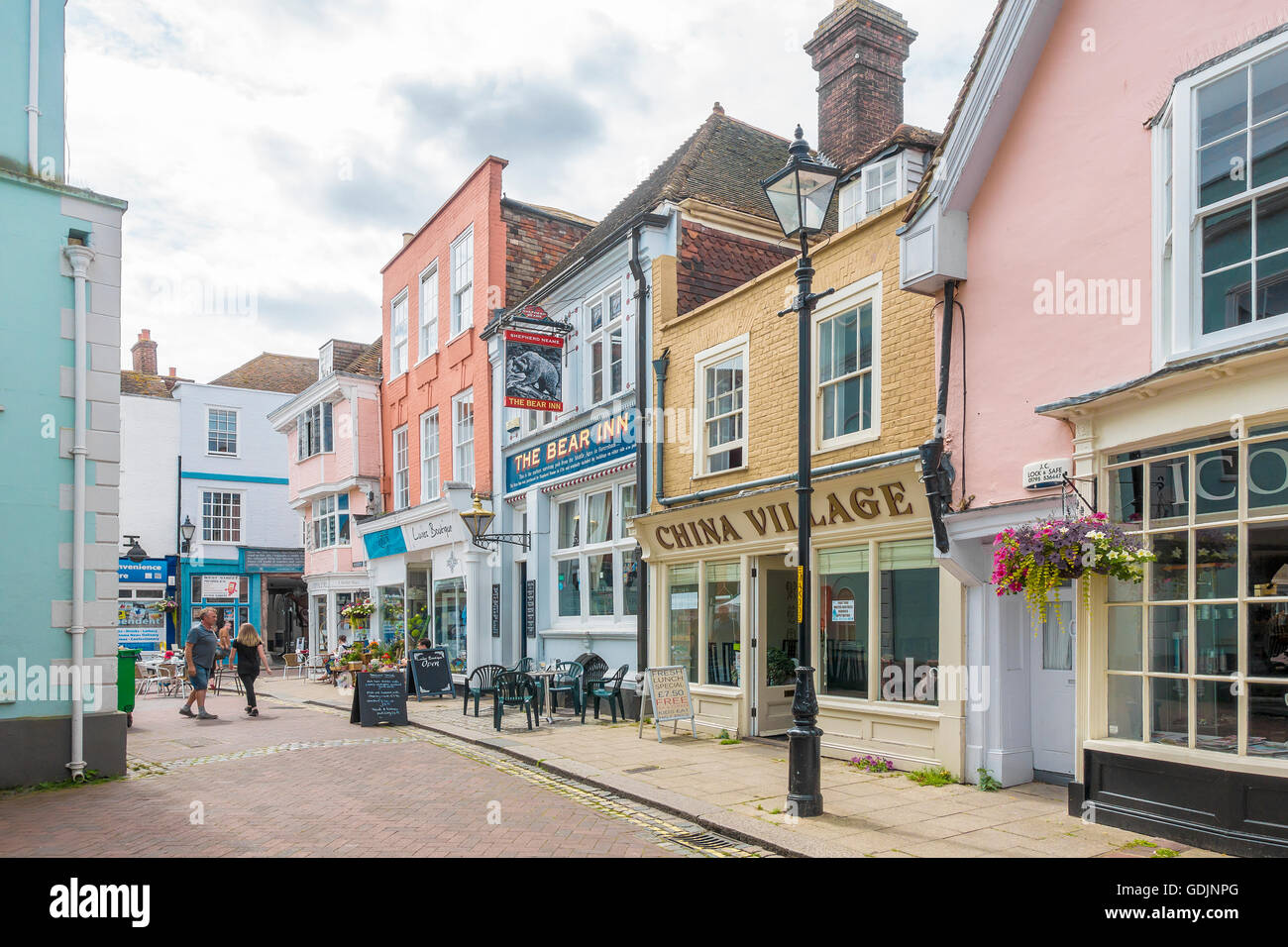 Market Place Faversham Kent England UK Stock Photo Alamy