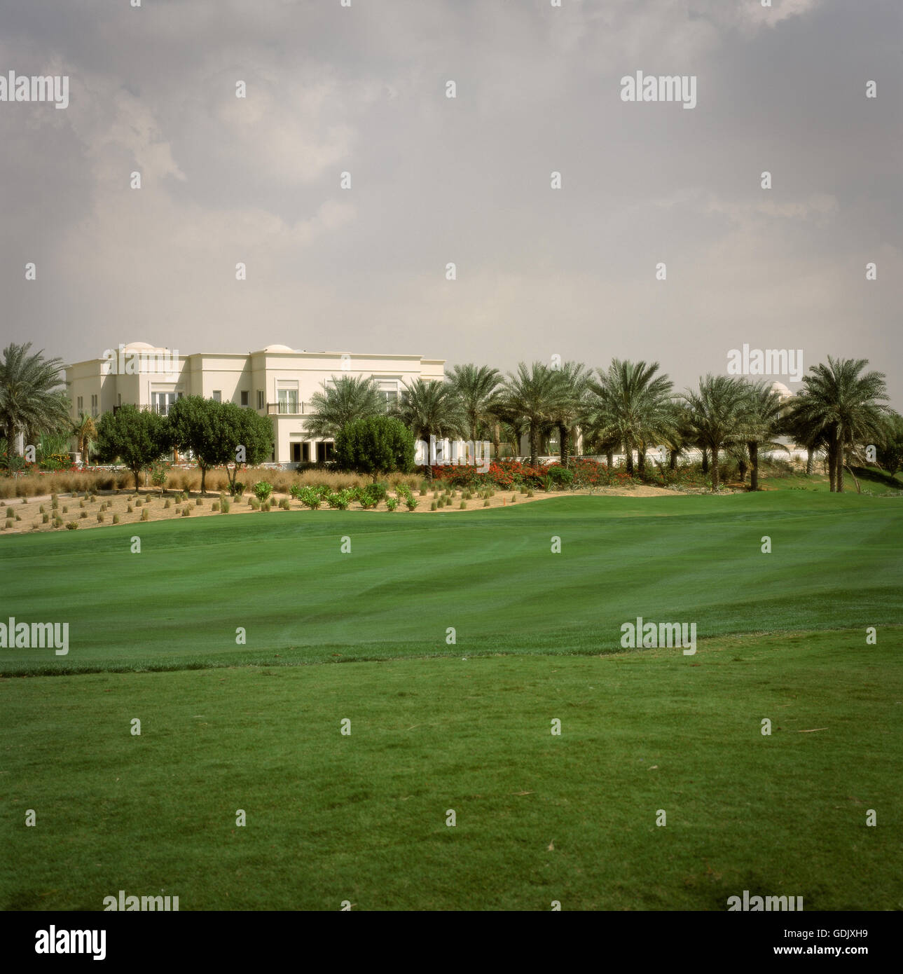 Montgomery Golf Course. Dubai, UAE Stock Photo Alamy