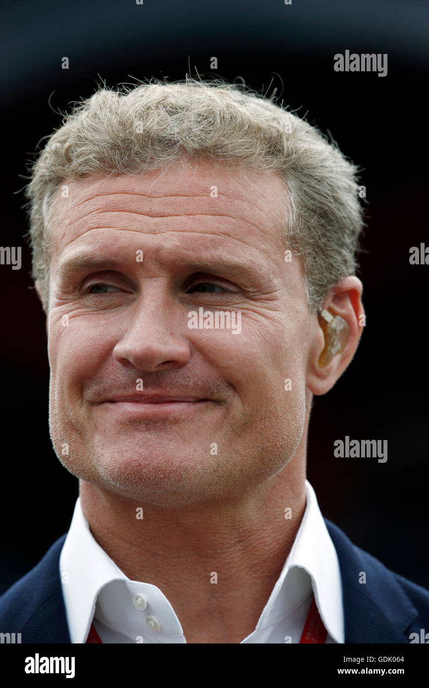 David Coulthard presents Channel 4's Formula One coverage from