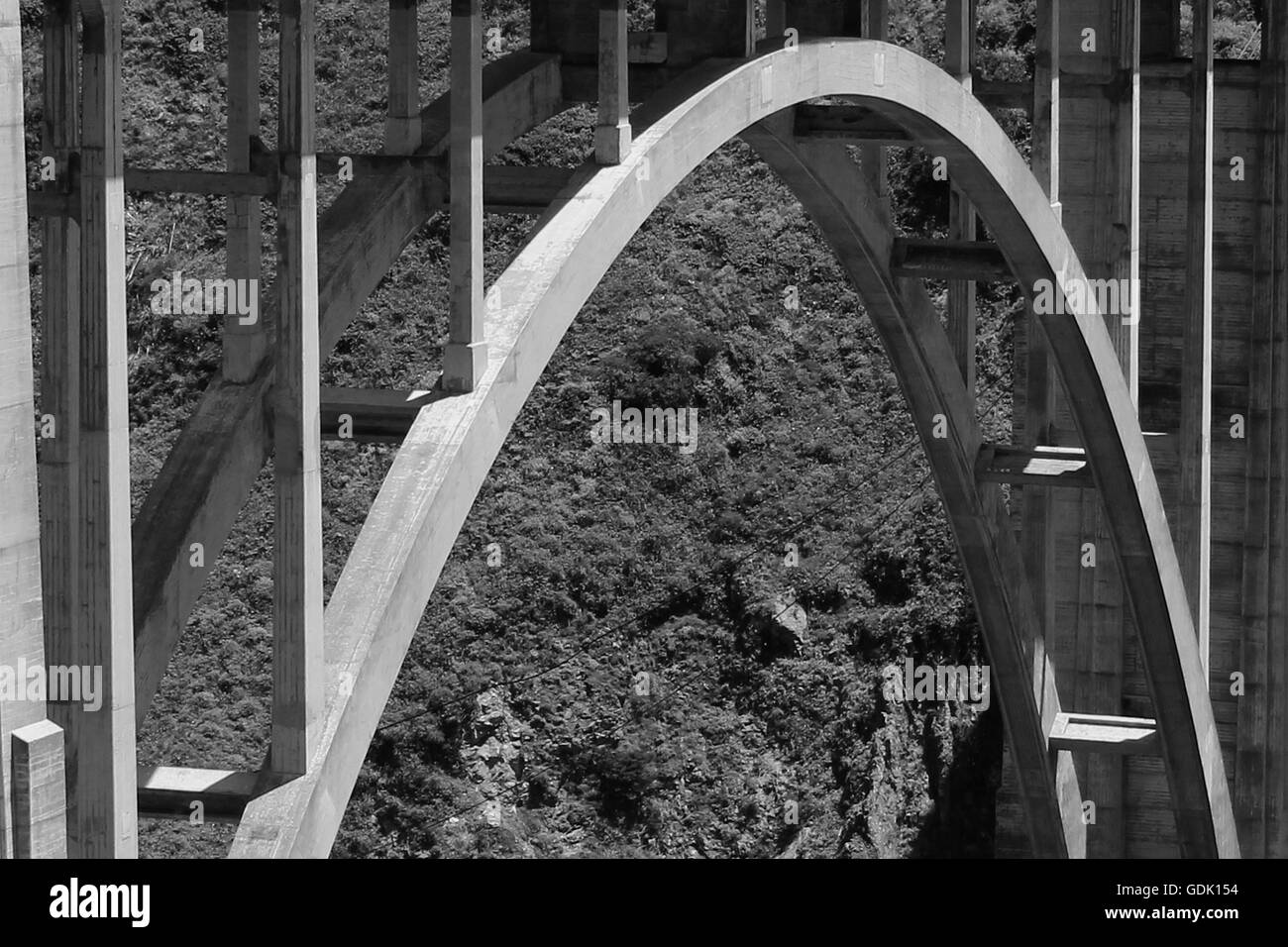 bixby bridge big sur brian mcguire Stock Photo