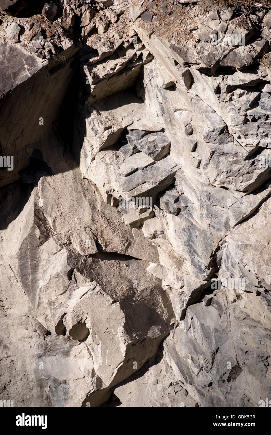 Detail of open pit in Dannemora, Sweden Stock Photo Alamy