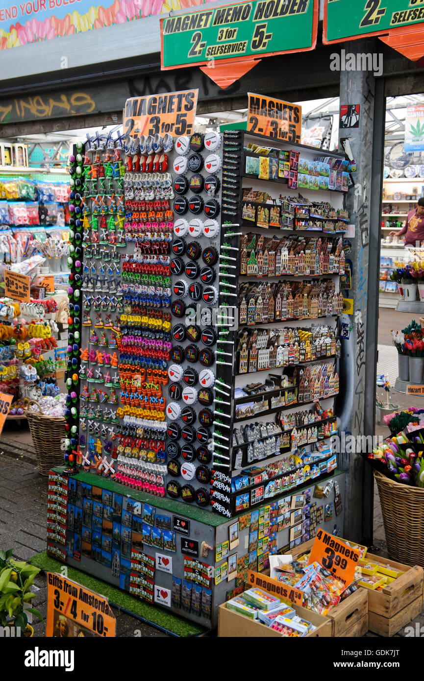Fridge on sale in Amsterdam, Holland, Netherlands Stock Photo