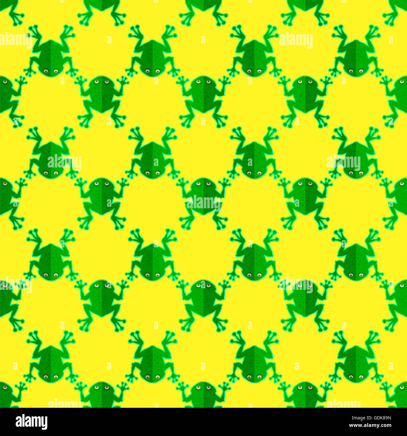 Seamless Frog Pattern. Animal Background Stock Photo - Alamy