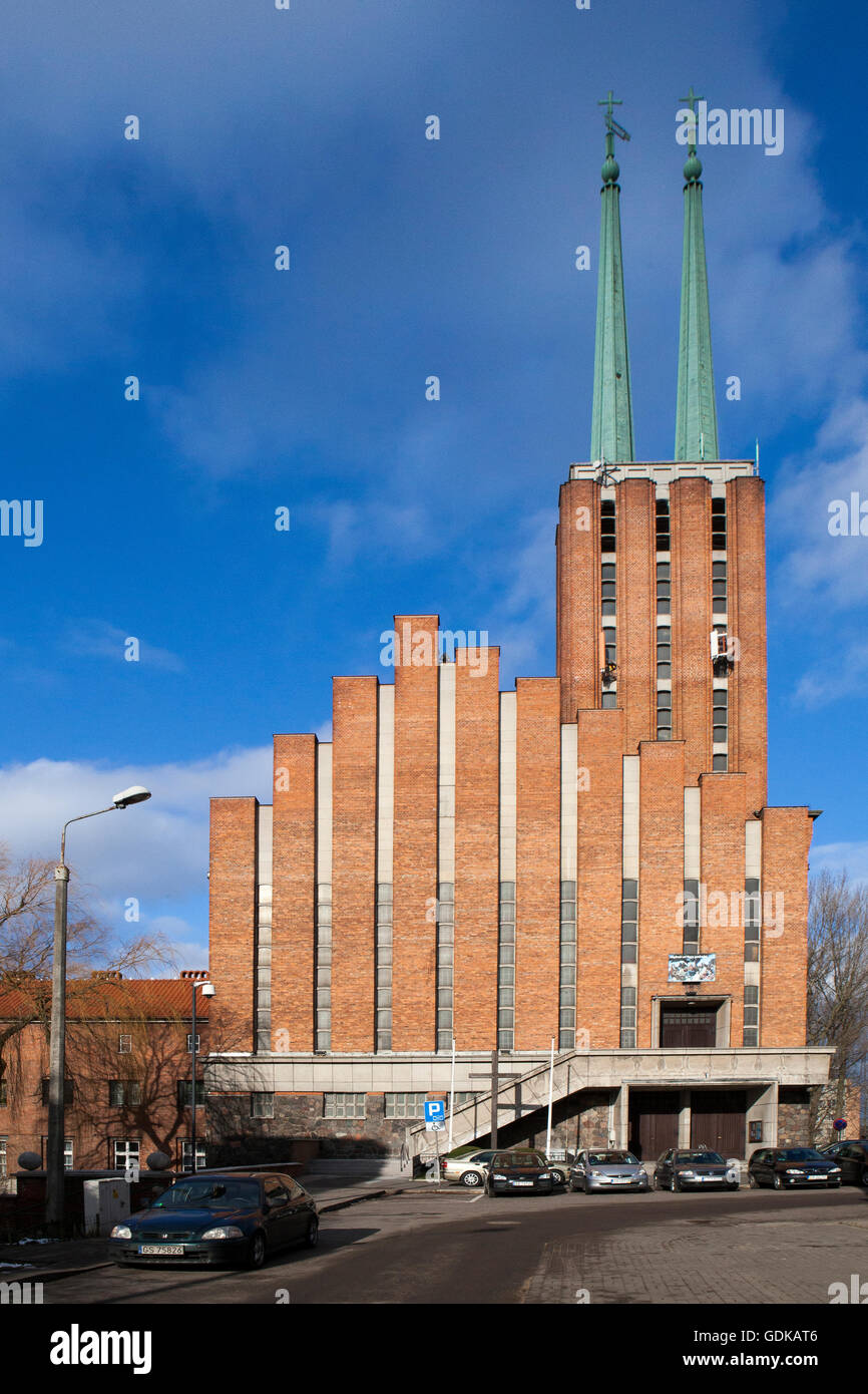 Saint Anthony parish, Gdynia - Parafia św. Antoniego Padewskiego w Gdyni Stock Photo