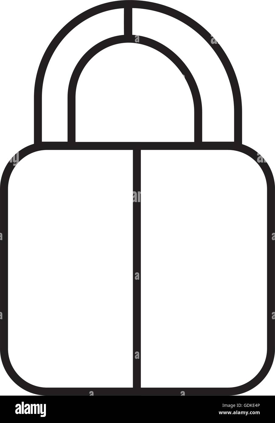 security lock icon Stock Vector Image & Art - Alamy