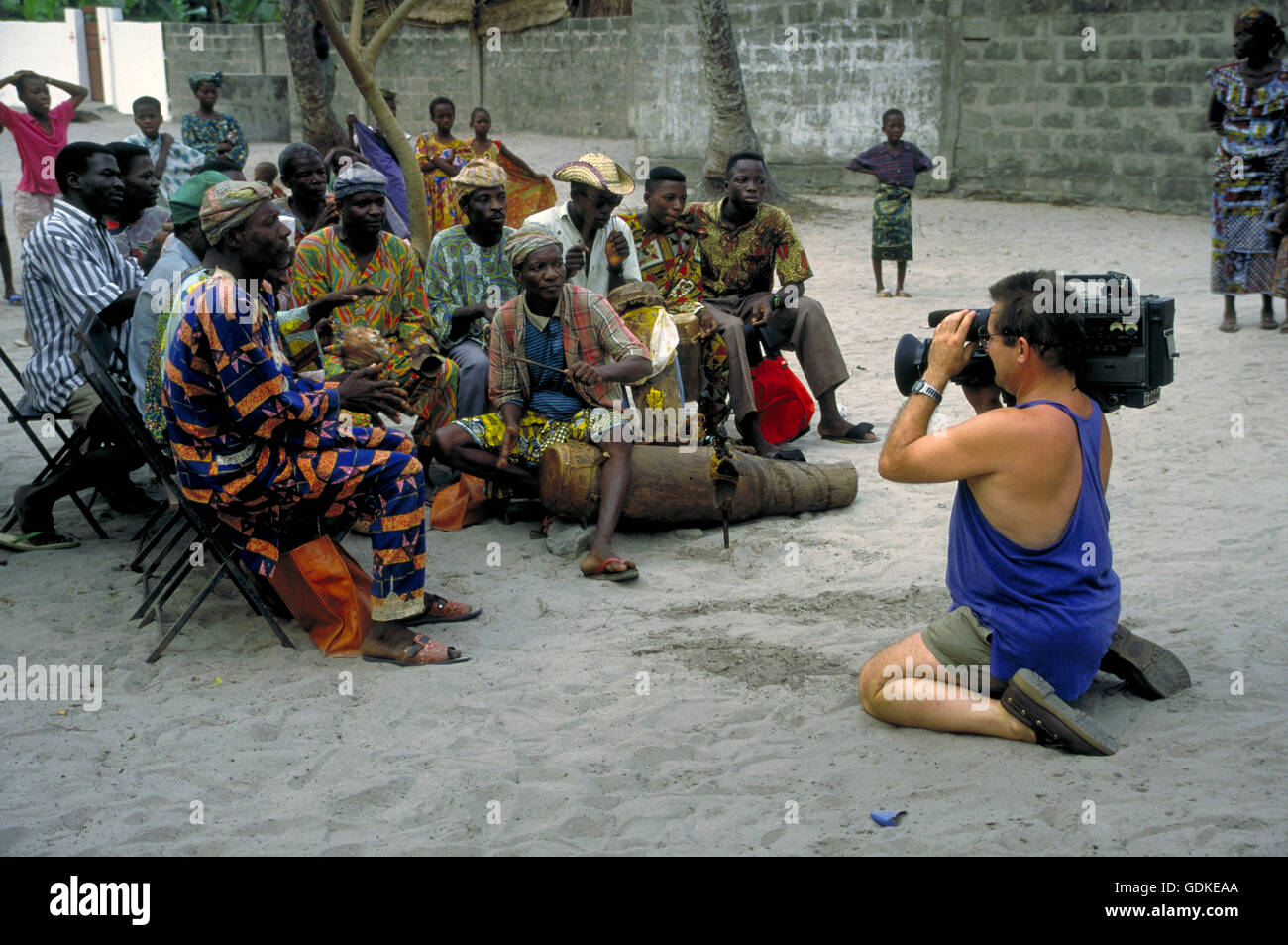 Voodoo ceremony in benin west hi-res stock photography and images - Alamy