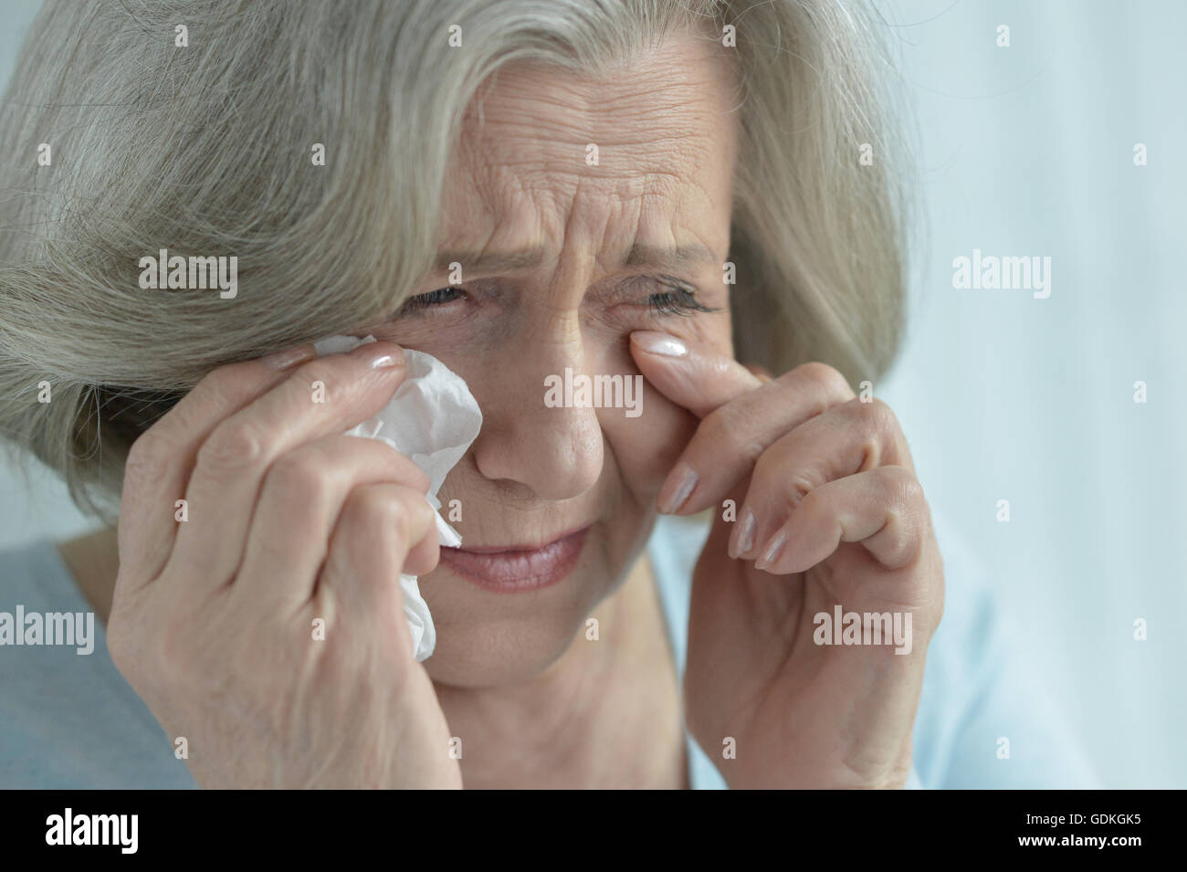 Senior woman portrait Stock Photo