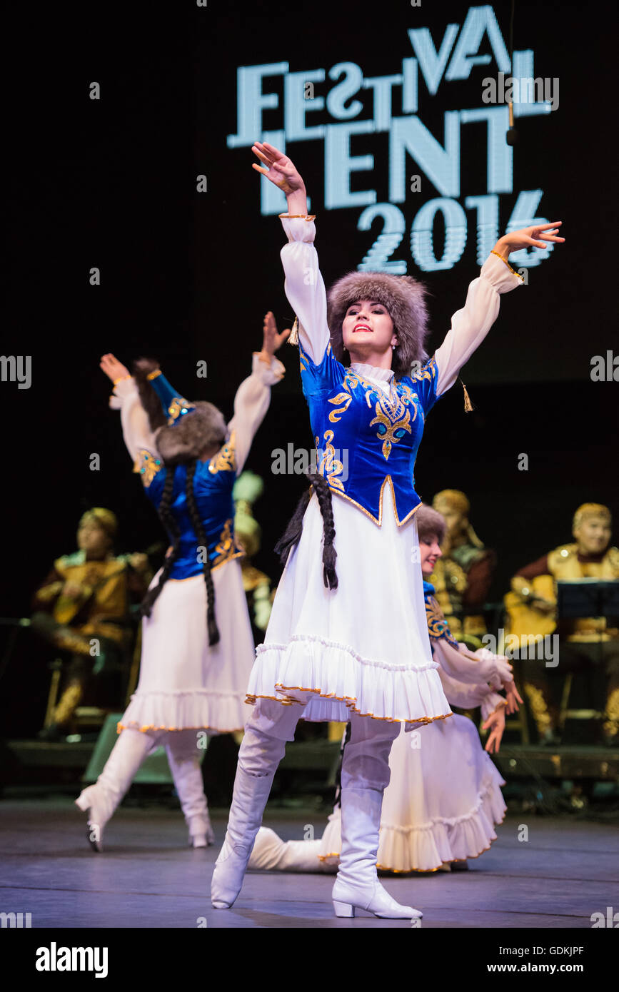 Kazakhstan traditional festivals hi-res stock photography and images