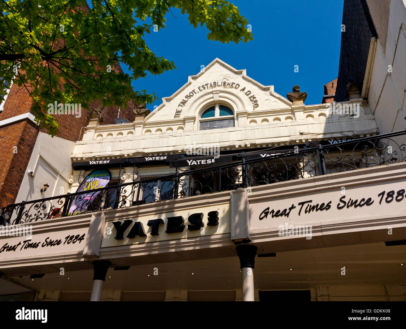 Yates's Wine Lodge also known as the Talbot a popular pub in Market