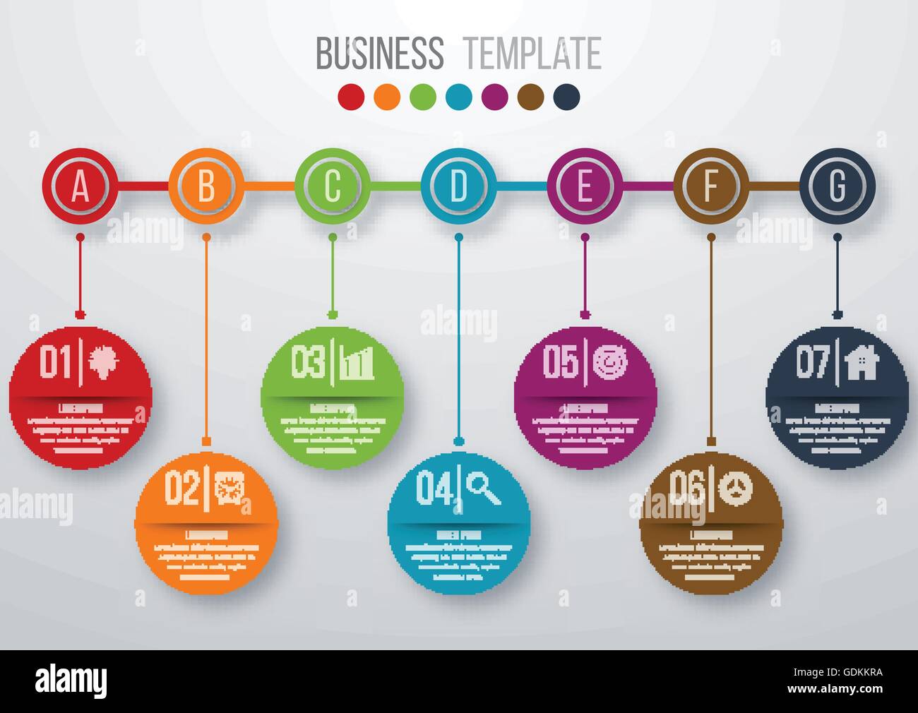 Timeline infographics template Stock Vector Image & Art - Alamy