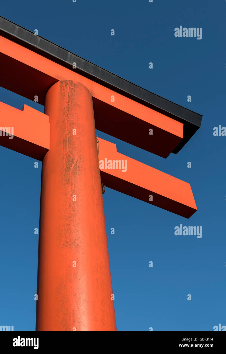 Torii gate of Yasaka Shrine (Gion-jinja), Kyoto, Japan Stock Photo - Alamy
