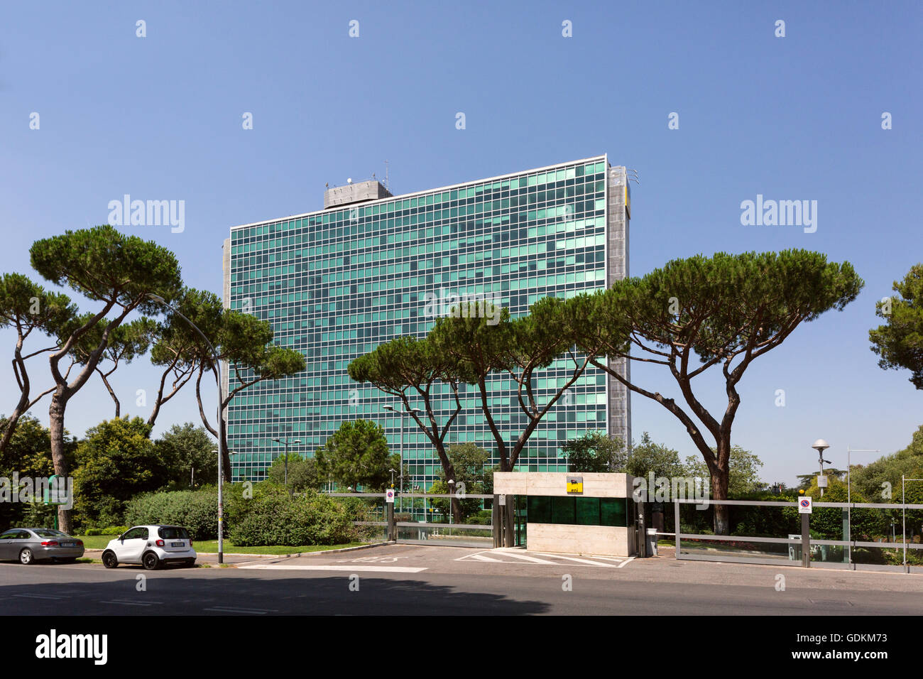 Headquarters of ENI. Italian oil and gas Energy company Stock Photo Alamy