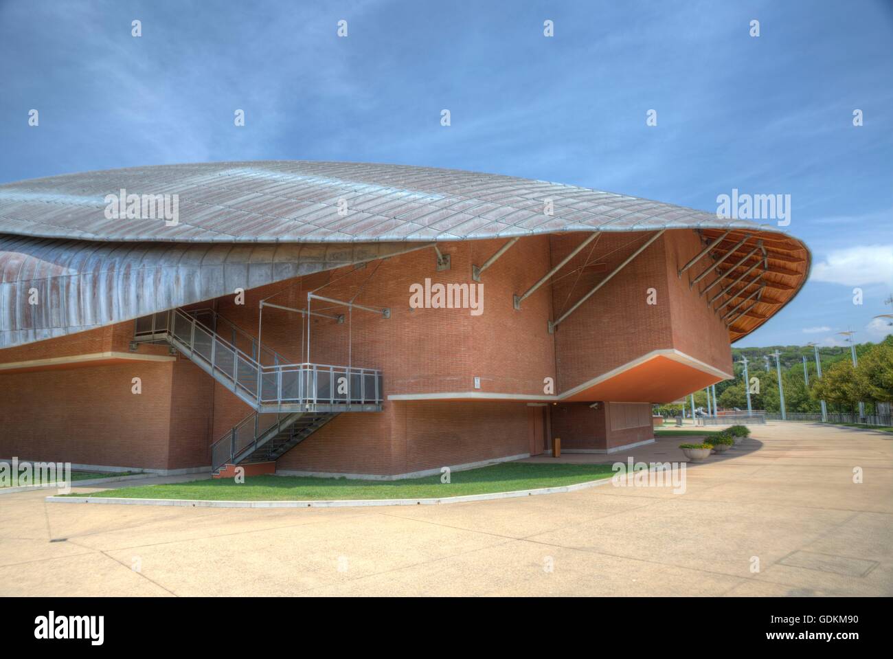 Auditorium parco della Musica in Rome, Italy Stock Photo - Alamy