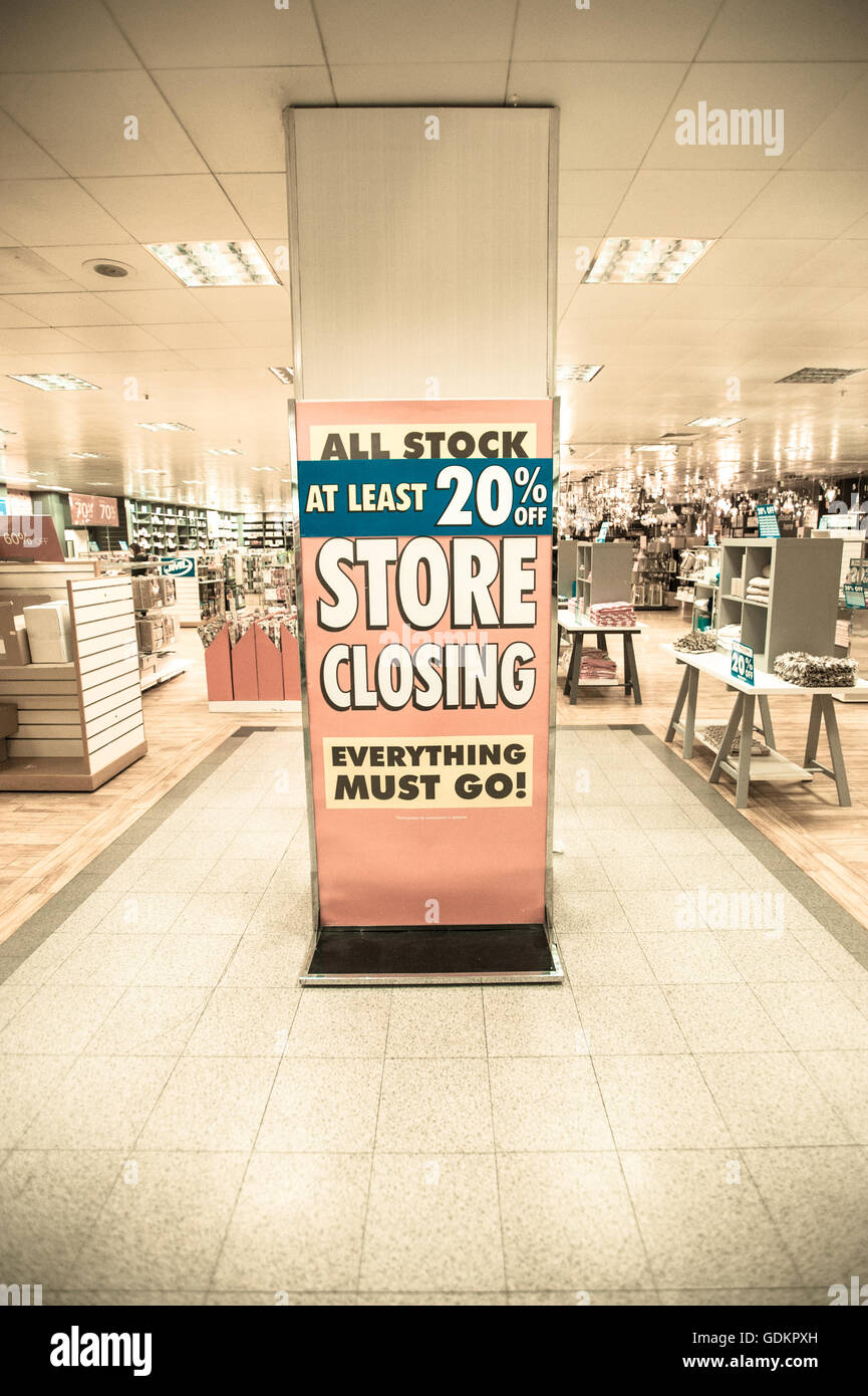 British home closing down hires stock photography and images Alamy