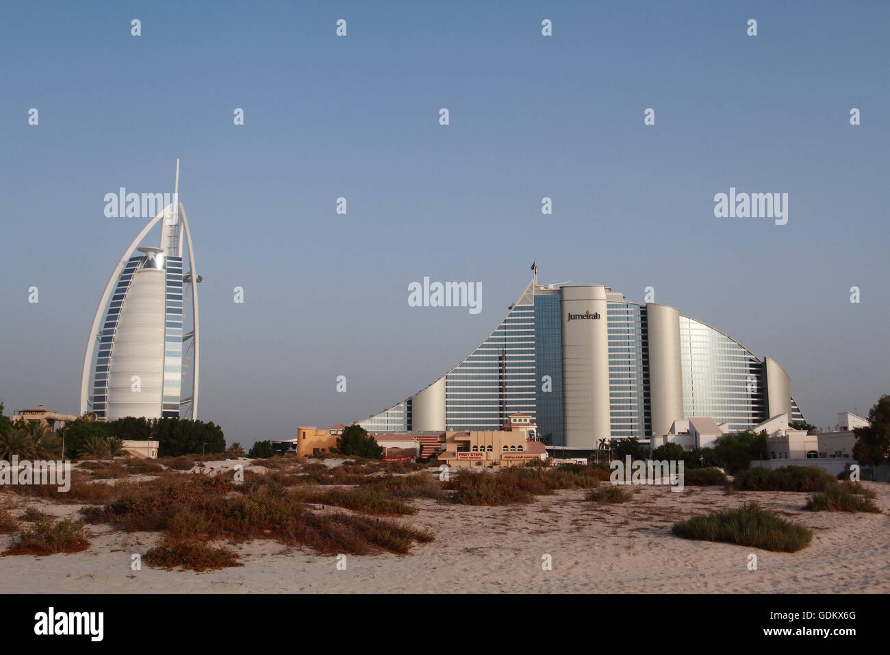 Rental bikes, Dubai, UAE. Stock Photo