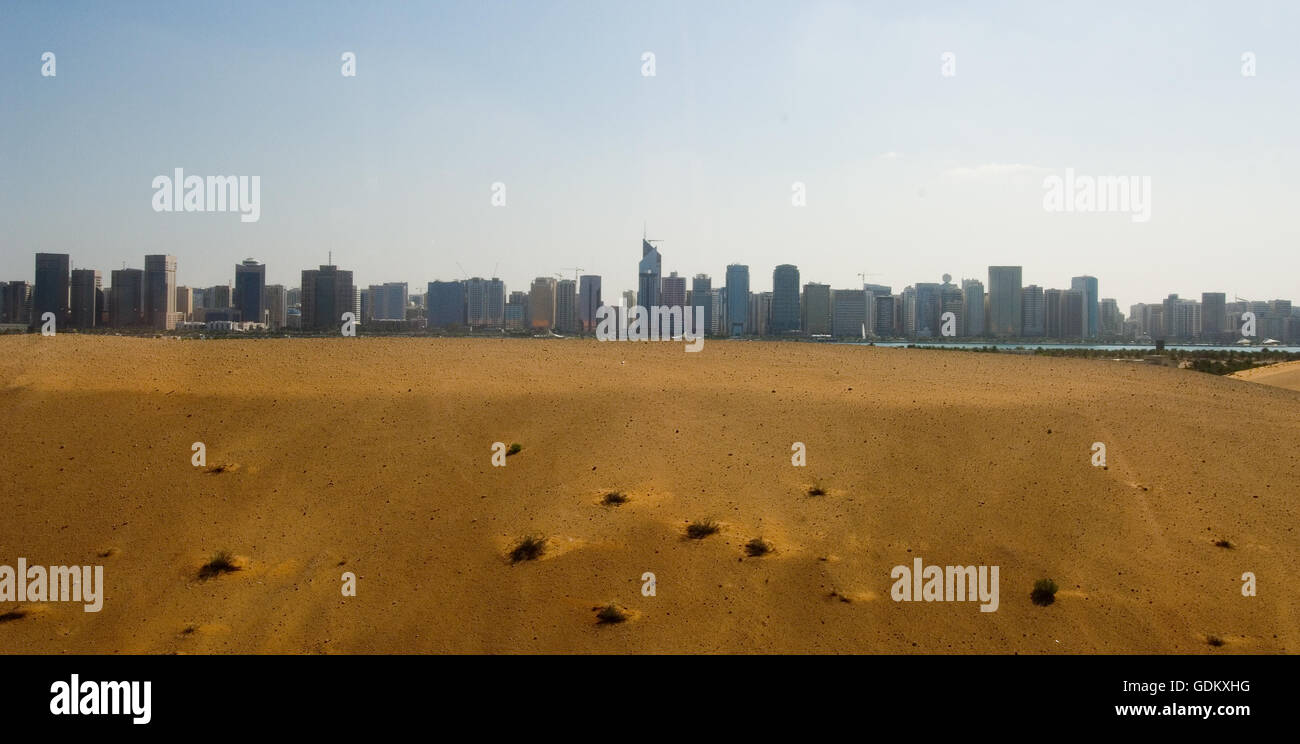 Workers at the Nazwa Organic Farm, Dubai, UAE. Stock Photo