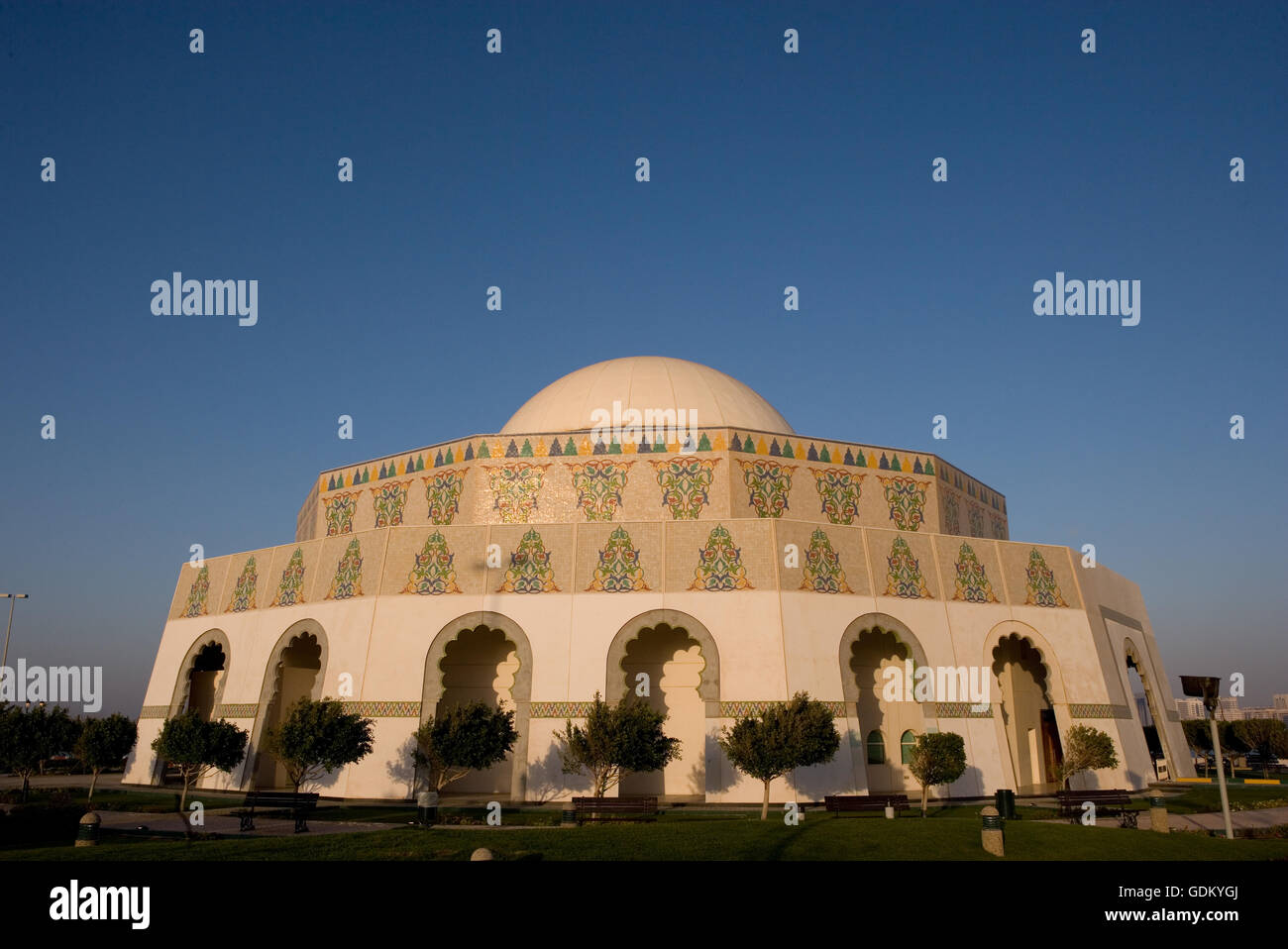 Abu Dhabi Theatre, Abu Dhabi, UAE. Stock Photo