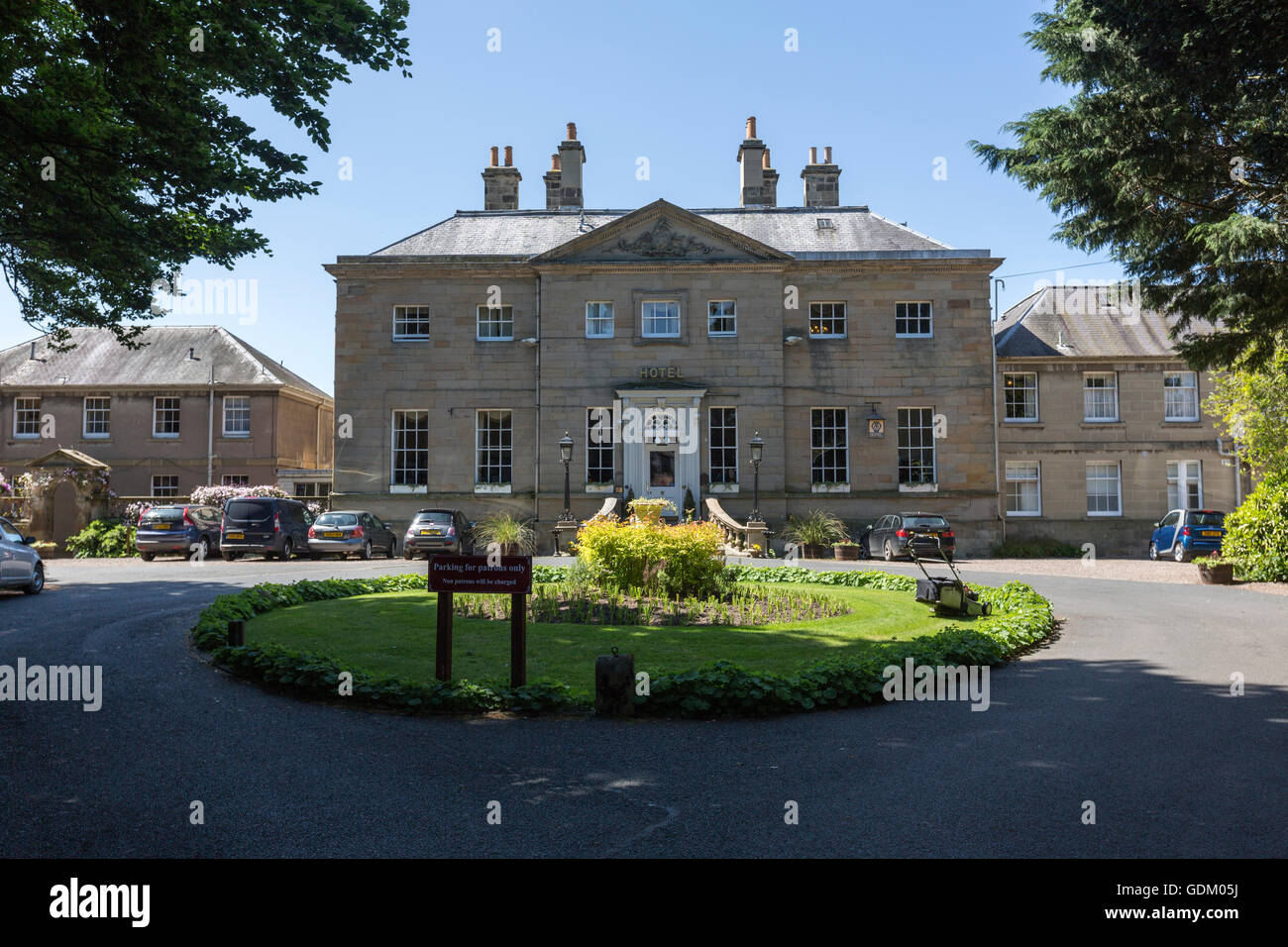 Ednam House Hotel , Mansion, in Kelso, Scottish Borders