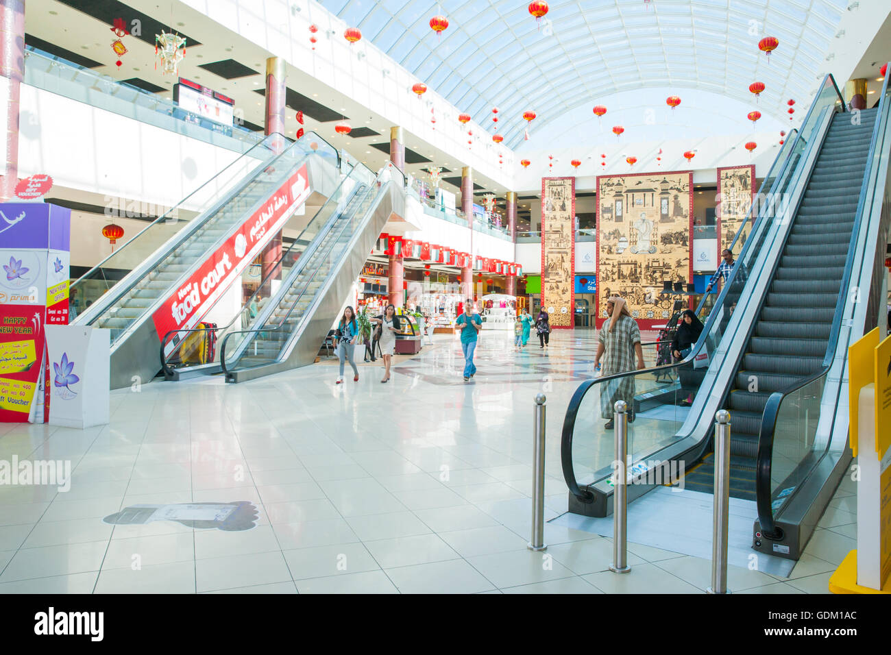 An interior image of Dragon Mart, Dubai, UAE Stock Photo Alamy