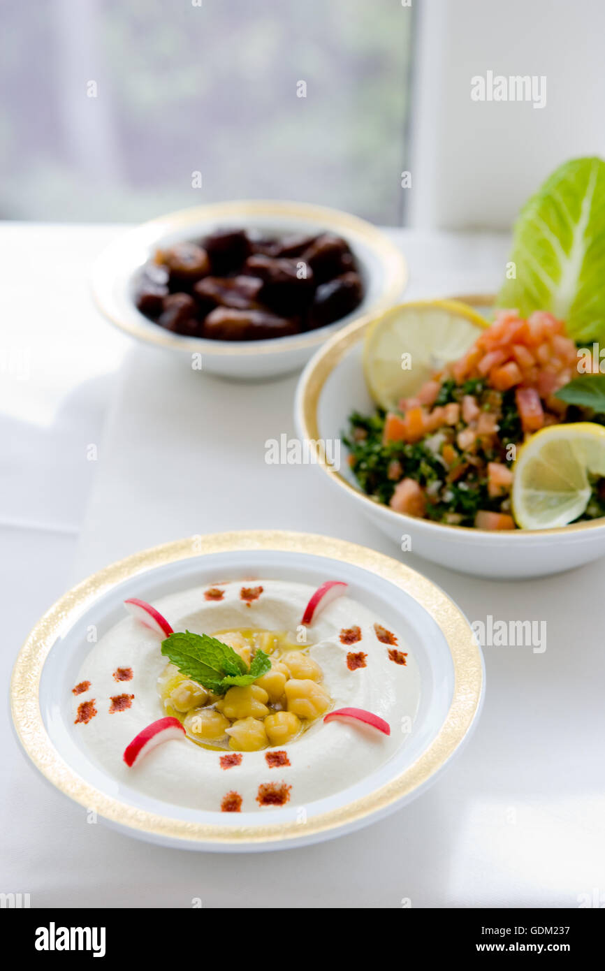 Arabic dishes, Dubai, UAE Stock Photo Alamy