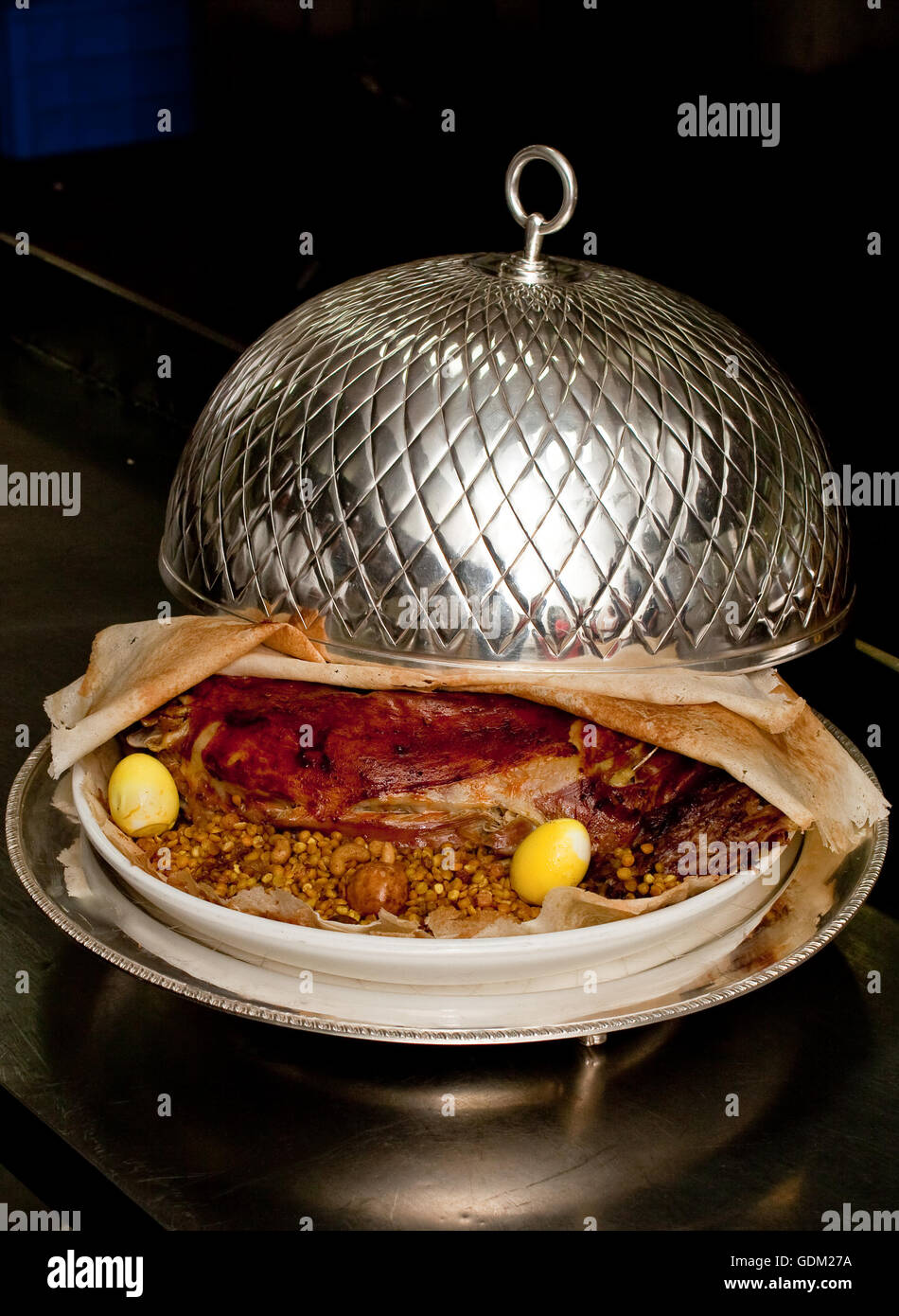 An Arabic dish, Dubai, UAE. Stock Photo