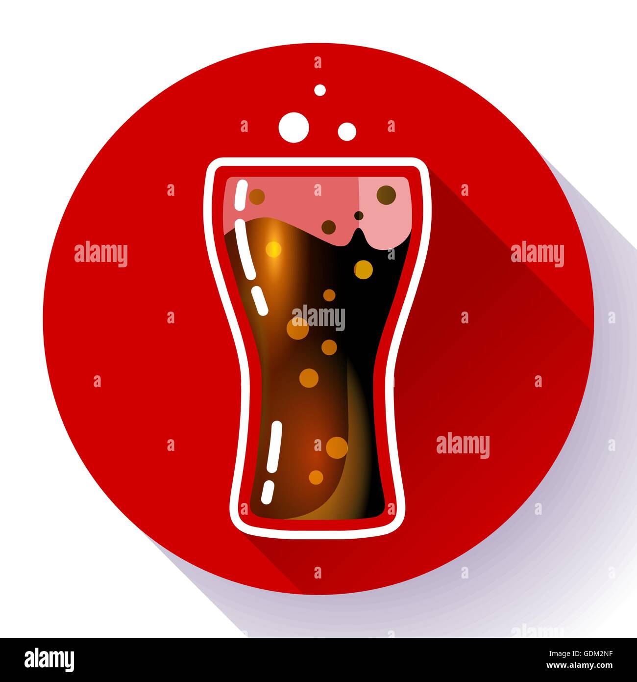 Cola splash Stock Vector Images - Alamy