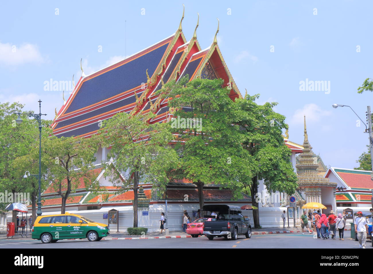Wat Pho temple in Bangkok Thailand Stock Photo - Alamy